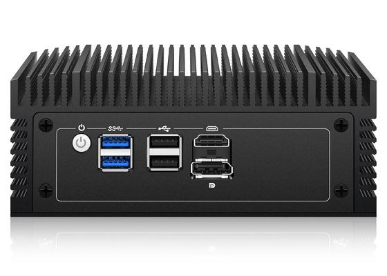 4 x 2.5Gbe Lan IPC POE IN Firewall Soft Router N100 Fanless 16GB DDR5 512GB SSD